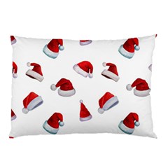Red Christmas Hats Pillow Case (two Sides) by SychEva