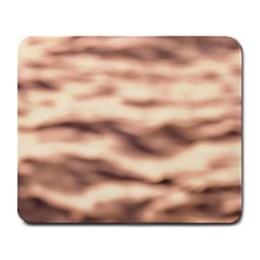 Pink  Waves Abstract Series No6 Large Mousepads by DimitriosArt