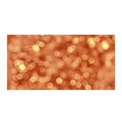 Light Reflections Abstract No7 Peach Satin Wrap by DimitriosArt