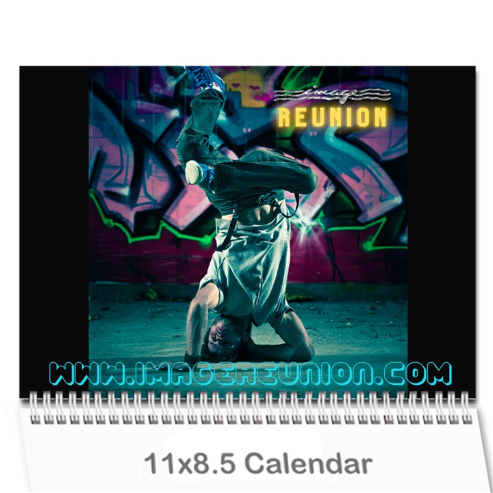 Image Reunion Instagram Post Wall Calendar 11 x 8.5 (12-Months)