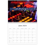 Image Reunion Instagram Post Wall Calendar 11 x 8.5 (12-Months) Jun 2024
