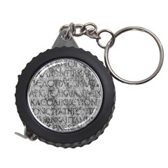 Ancient Greek Typography Photo Measuring Tape by dflcprintsclothing