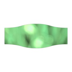 Green Vibrant Abstract No4 Stretchable Headband by DimitriosArt
