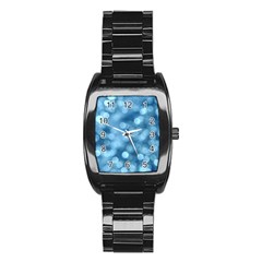 Light Reflections Abstract No8 Cool Stainless Steel Barrel Watch by DimitriosArt