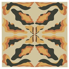 Abstract Pattern Geometric Backgrounds  Abstract Geometric  Wooden Puzzle Square by Eskimos