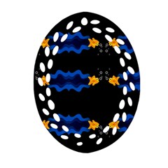 Digital Illusion Ornament (oval Filigree) by Sparkle