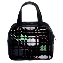 Digital Illusion Classic Handbag (two Sides) by Sparkle