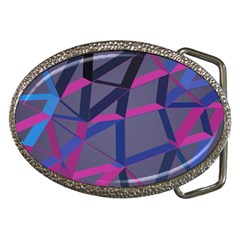 3d Lovely Geo Lines Belt Buckles by Uniqued