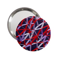 3d Lovely Geo Lines Vii 2 25  Handbag Mirrors by Uniqued