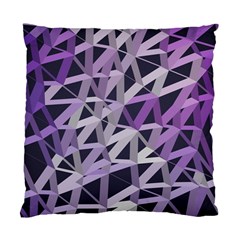 3d Lovely Geo Lines  Iv Standard Cushion Case (two Sides) by Uniqued