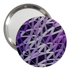 3d Lovely Geo Lines  Iv 3  Handbag Mirrors by Uniqued