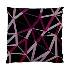 3d Lovely Geo Lines Iii Standard Cushion Case (one Side) by Uniqued
