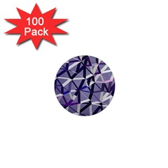 3d Lovely Geo Lines Ix 1  Mini Magnets (100 Pack) 