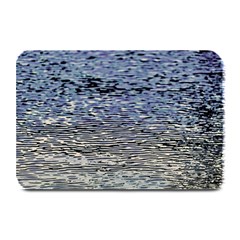 Silver Waves Flow Series 1 Plate Mats by DimitriosArt