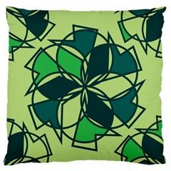Abstract Pattern Geometric Backgrounds   Standard Flano Cushion Case (one Side) by Eskimos