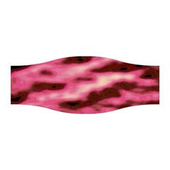 Pink  Waves Flow Series 6 Stretchable Headband by DimitriosArt