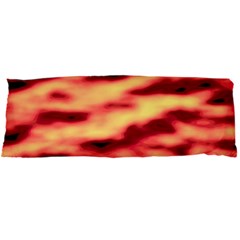 Red Waves Flow Series 3 Body Pillow Case Dakimakura (two Sides) by DimitriosArt