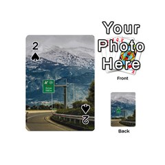 Landscape Highway Scene, Patras, Greece Playing Cards 54 Designs (mini) by dflcprintsclothing