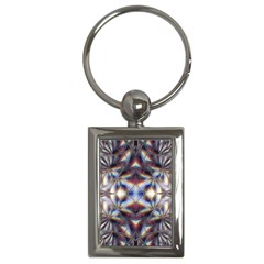 Diamonds And Flowers Key Chain (rectangle) by MRNStudios