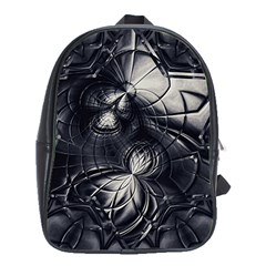 Charcoal Faker School Bag (xl) by MRNStudios