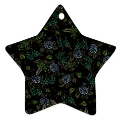 Moody Flora Ornament (star)