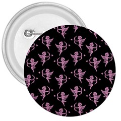 Cupid Pattern 3  Buttons by Valentinaart