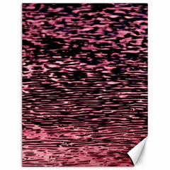 Pink  Waves Flow Series 11 Canvas 12  X 16  by DimitriosArt