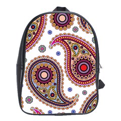 Paisley Pattern School Bag (large)