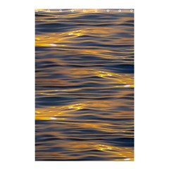Sunset Waves Pattern Print Shower Curtain 48  X 72  (small)  by dflcprintsclothing