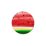 Painted watermelon pattern, fruit themed apparel Golf Ball Marker