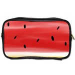 Painted watermelon pattern, fruit themed apparel Toiletries Bag (One Side)