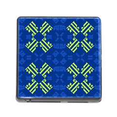 Abstract Pattern Geometric Backgrounds   Memory Card Reader (square 5 Slot) by Eskimos