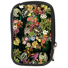 Tropical Pattern Compact Camera Leather Case by CoshaArt