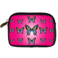 Butterfly Digital Camera Leather Case
