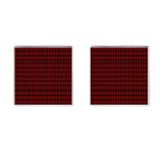 Tartan Red Cufflinks (Square)