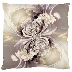 Fractal Feathers Standard Flano Cushion Case (one Side) by MRNStudios