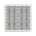 Nature Collage Seamless Pattern Memory Card Reader (Square)
