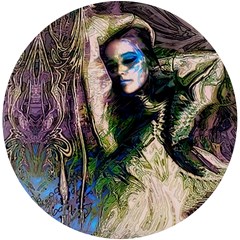My Mucha Moment Uv Print Round Tile Coaster by MRNStudios