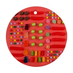 Istockphoto-1211748768-170667a Sweet-treats-candy-knolling-flatlay Backgrounderaser 20220427 131956690 Screenshot 20220515-210318 Round Ornament (two Sides) by neiceebeazzdesigns