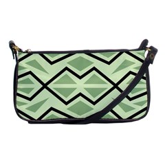 Abstract Pattern Geometric Backgrounds Shoulder Clutch Bag by Eskimos