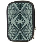 Abstract pattern geometric backgrounds Compact Camera Leather Case Front