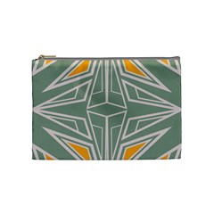 Abstract Pattern Geometric Backgrounds Cosmetic Bag (medium) by Eskimos