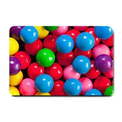 Bubble Gum Small Doormat  by artworkshop