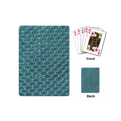 Bubble Wrap Playing Cards Single Design (mini) by artworkshop