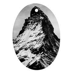 Matterhorn-switzerland-mountain Ornament (oval)