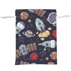 Hand-drawn-pattern-space-elements-collection  Lightweight Drawstring Pouch (xl) by Jancukart