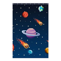 Background-template-with-bright-stars-dark-sky Shower Curtain 48  X 72  (small) 