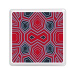 Abstract pattern geometric backgrounds  Memory Card Reader (Square) Front
