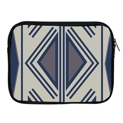 Abstract Pattern Geometric Backgrounds  Apple Ipad 2/3/4 Zipper Cases by Eskimos