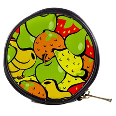 Fruit Food Wallpaper Mini Makeup Bag